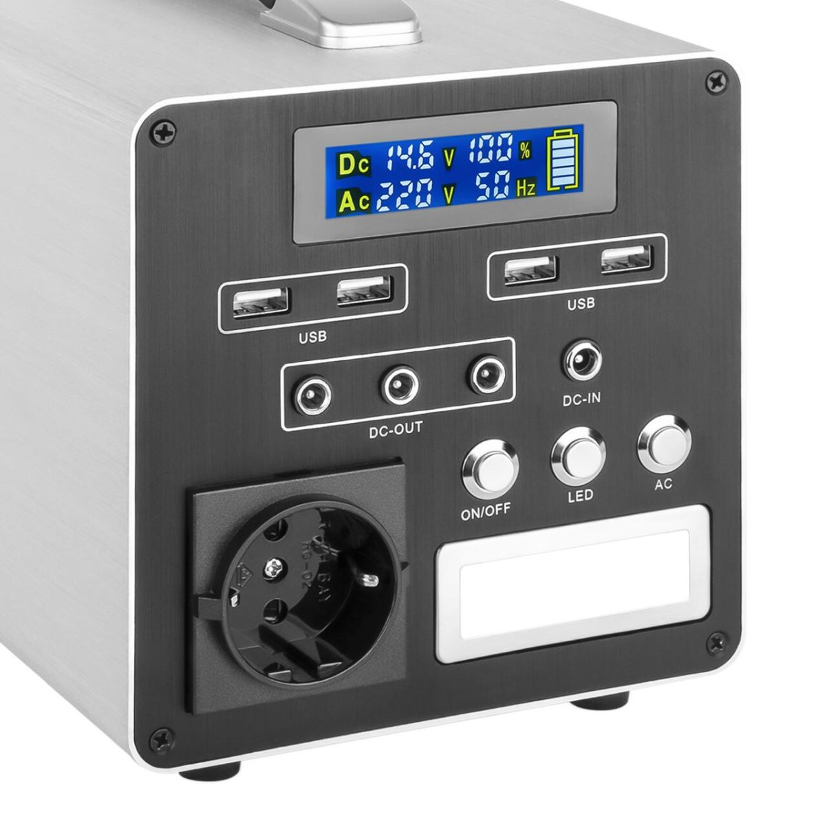 Багатофункціональна портативна зарядна станція LP CHARGER MPPT 500 (500W, 512Wh)