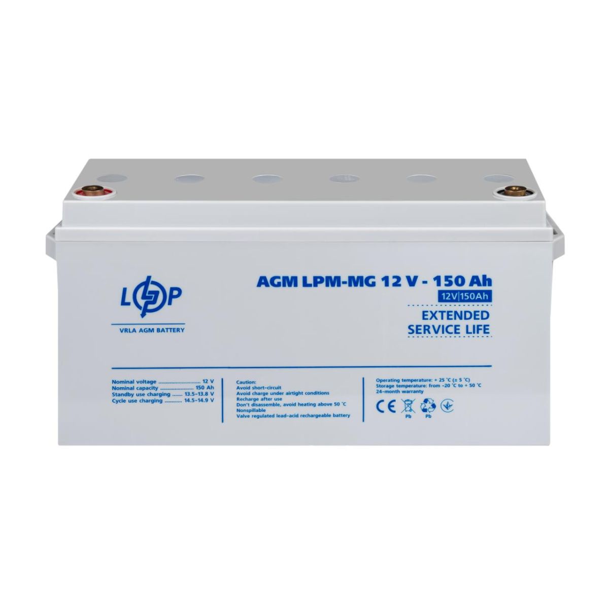 Акумулятор мультигелевий LPM-MG 12V - 150 Ah