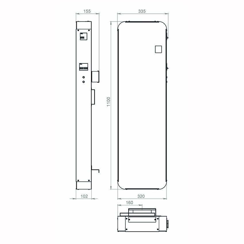 Стабілізатор напруги Volter Smart-81 (3*27) (морозоустойчивый)