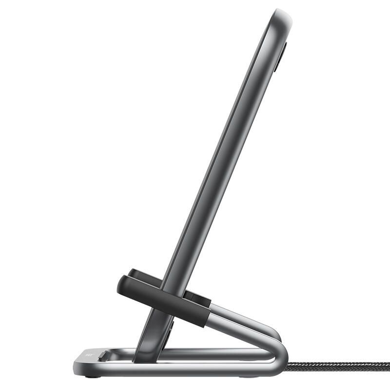 Бездротовий зарядний пристрій Baseus Rib 15W Черный (WXPG-01)