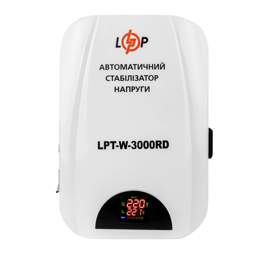 Стабілізатор напруги LPT-W-3000RD (2100Вт)