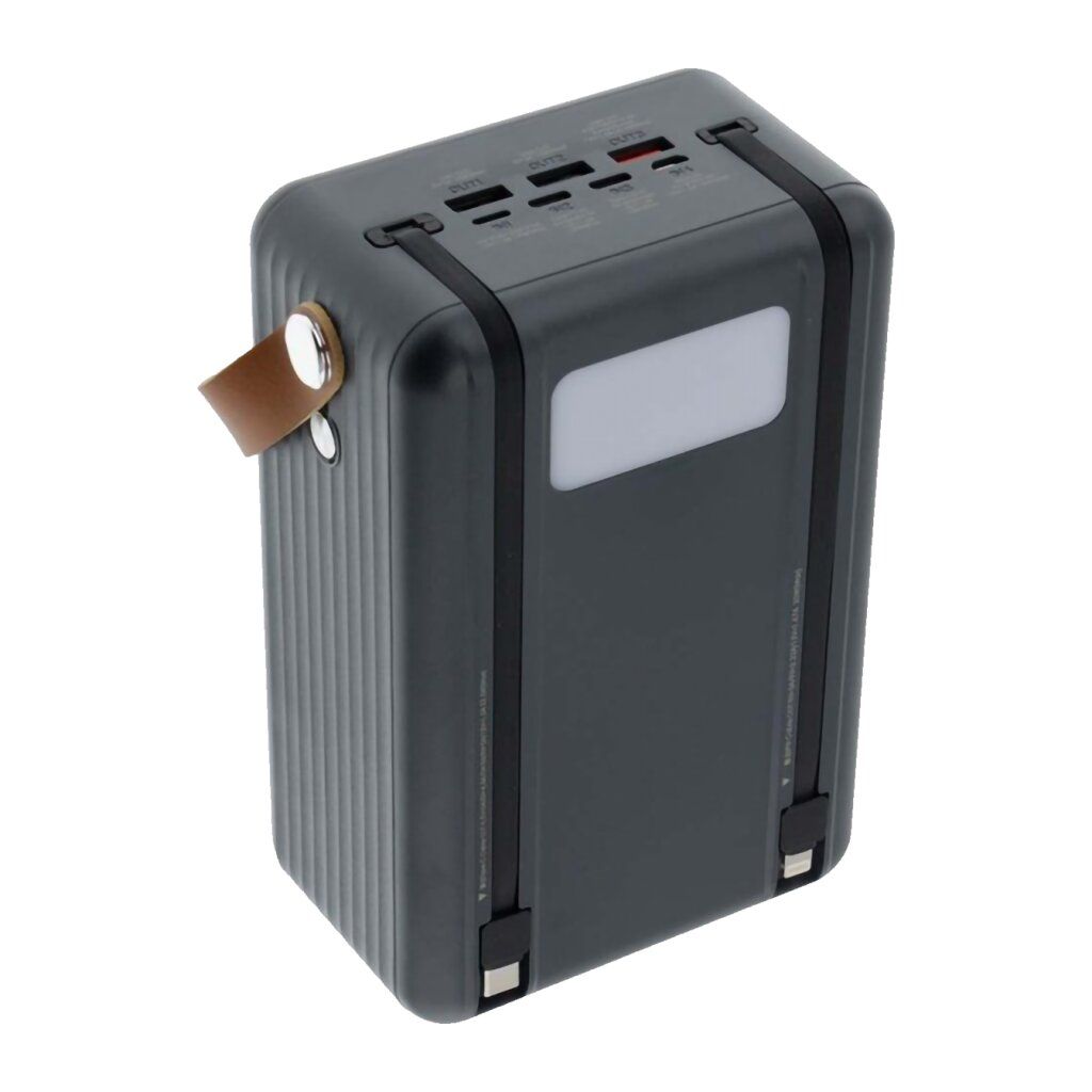 Зовнішній акумулятор Remax Lesu II PD 20W + QC 22.5W 80000mAh Сірий (RPP-566)