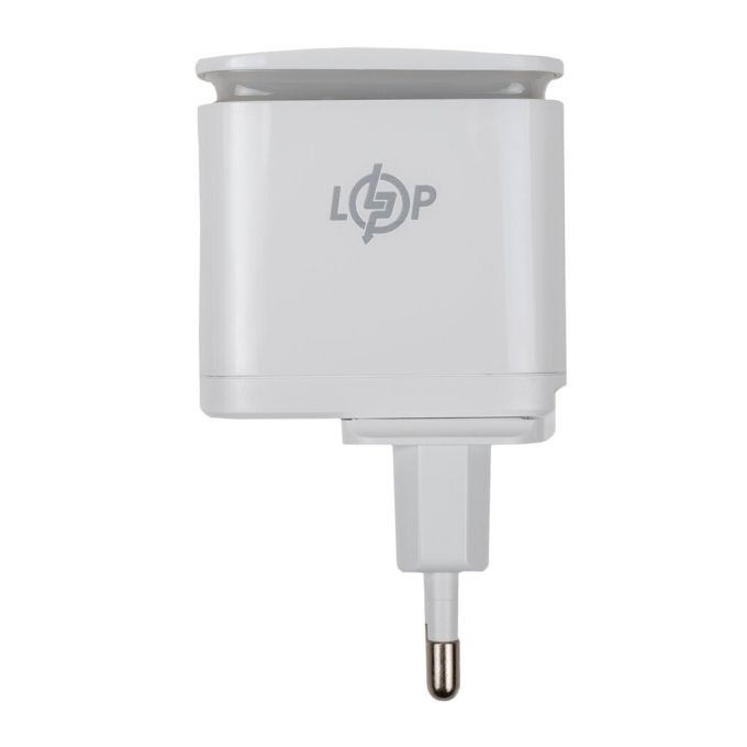 Зарядка для телефона LP 25W (Type-C+USB) QC3.0 PD + кабель (Type-C to Type-C) 25WCH