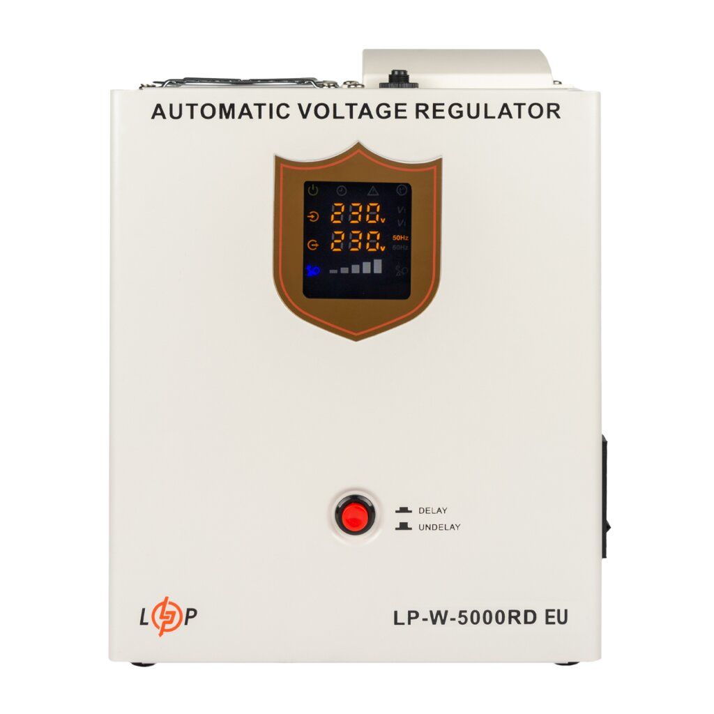 Стабілізатор напруги LP-W-5000RD EU (3000Вт/7 ступ)