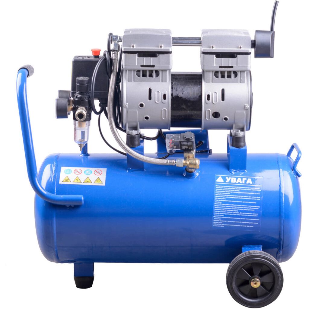 Компресор повітряний безмасляний EnerSol ES-AC125-30-2OF