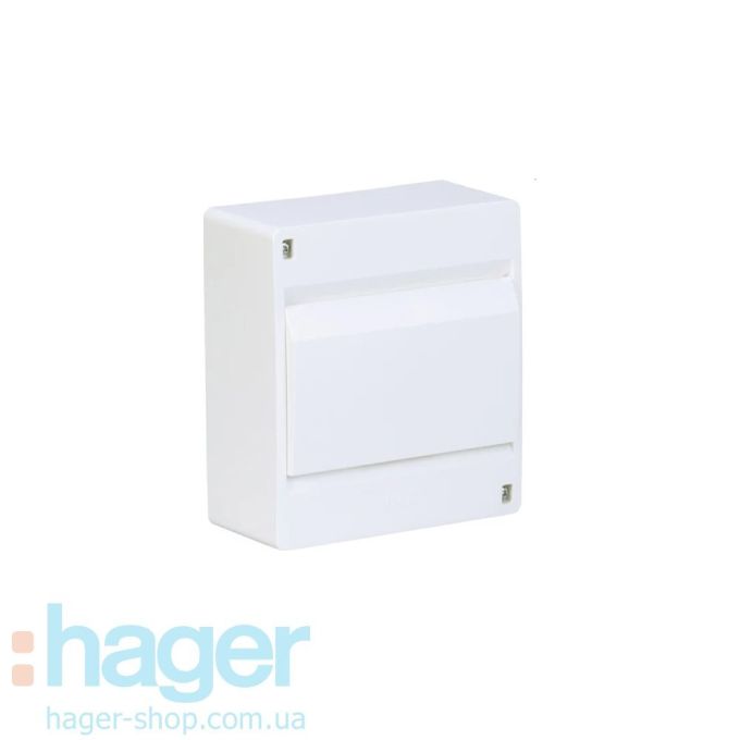 HAGER Щит з/у з білими дверцятами 6 мод. COSMOS VD106PD