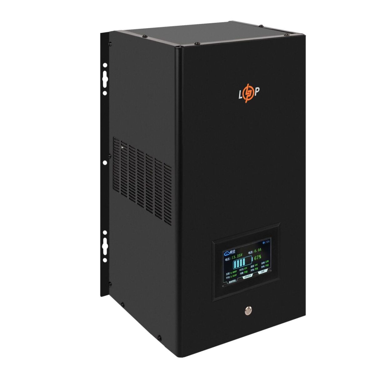 Акумулятор LP LiFePO4 12,8V - 280 Ah (3584Wh) (BMS 200A/200А) метал LCD Smart BT