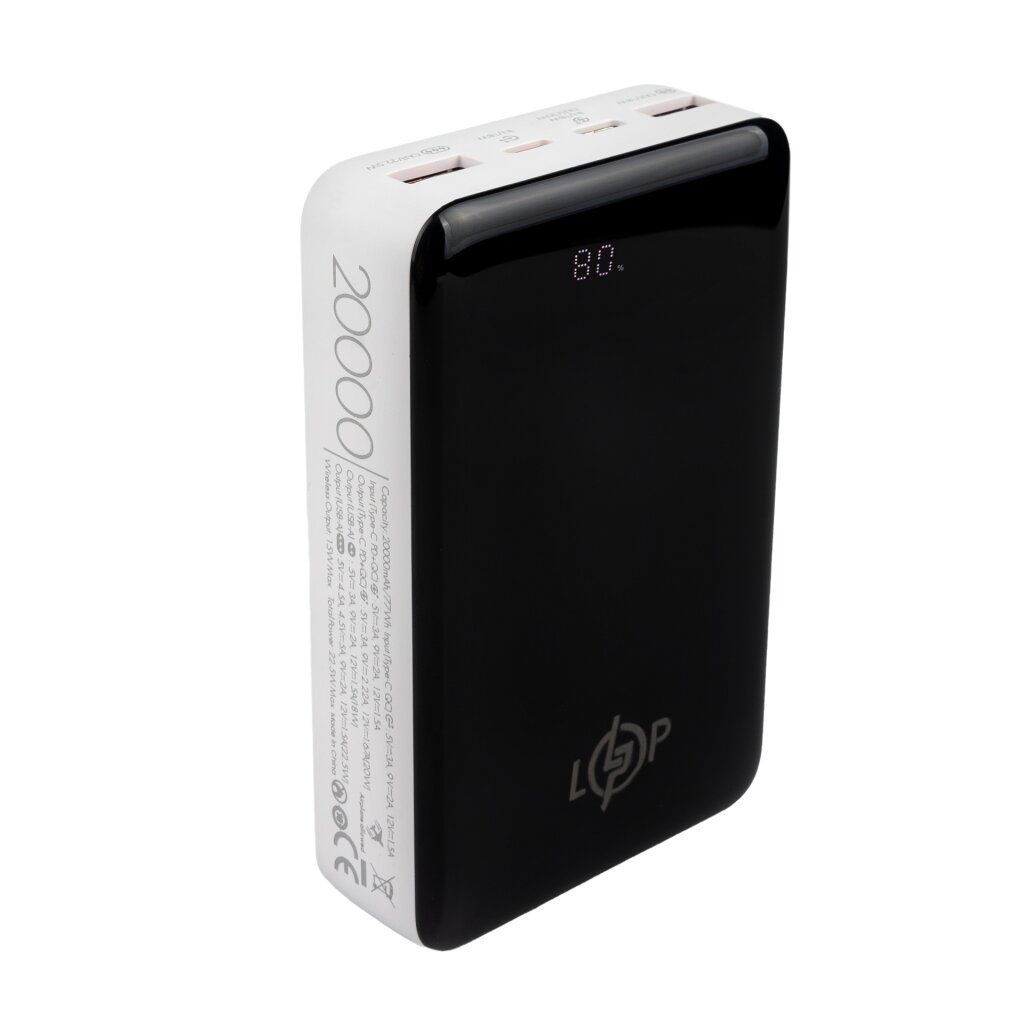 Бездротовий Power Bank LP PQ18 20000mAh