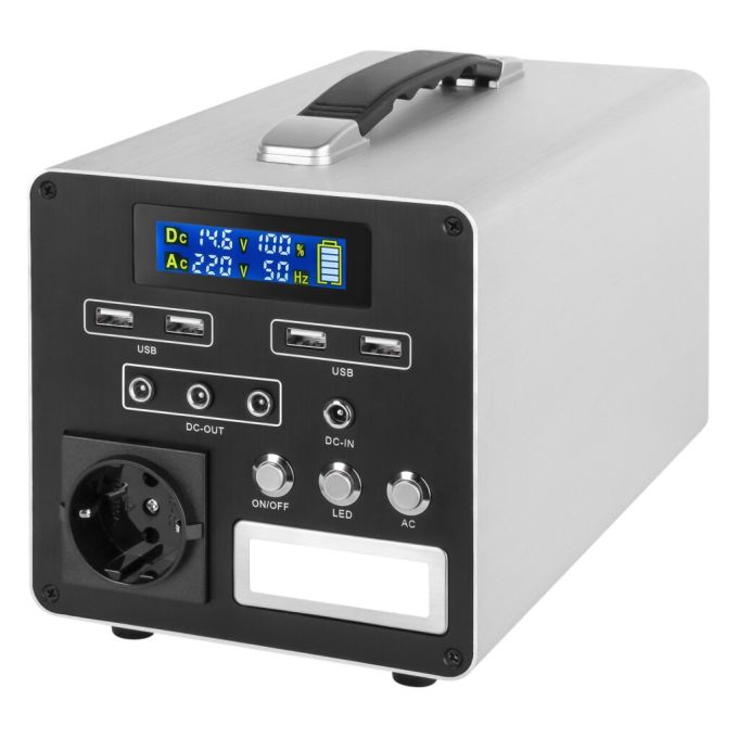 Багатофункціональна портативна зарядна станція LP CHARGER MPPT 500 (500W, 512Wh)