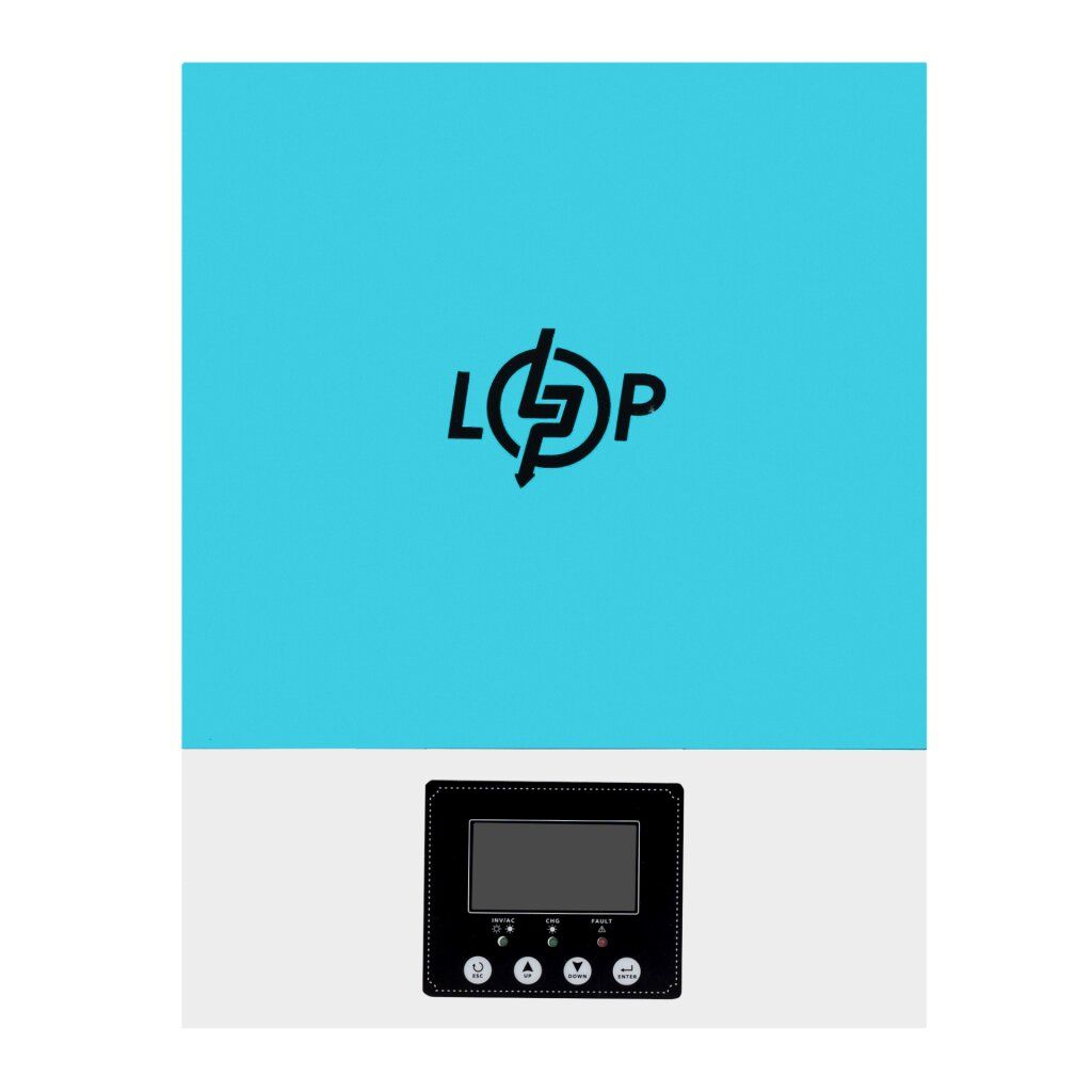 Гібридний сонячний інвертор (ДБЖ) LPW-HY3022MN-L 3000VA (3000Вт) 24V 80A MPPT 30-400V OFF GRID