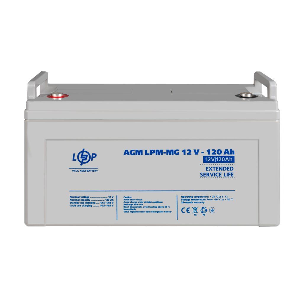 Акумулятор мультигелевий LPM-MG 12V - 120 Ah