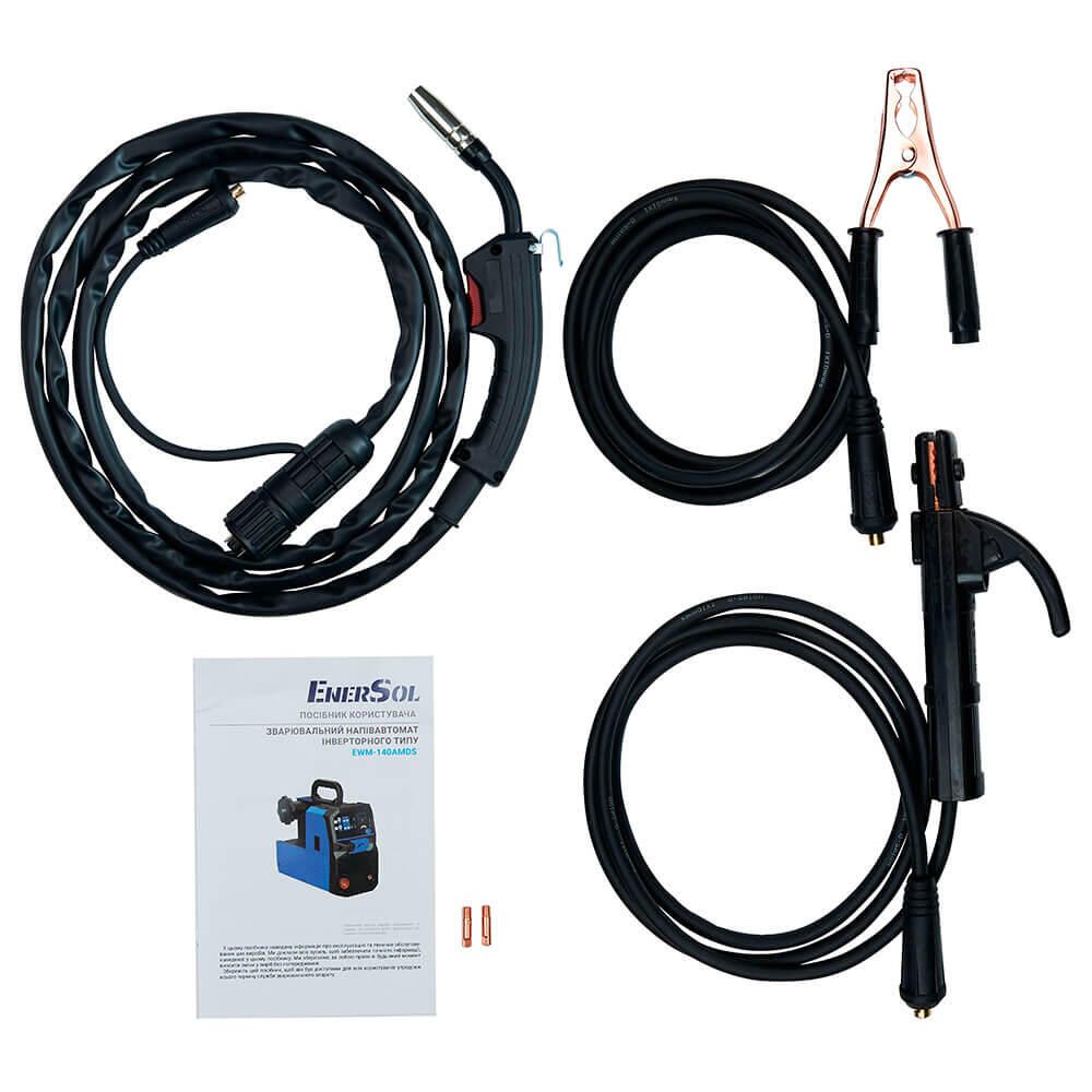 Зварювальний напівавтомат інверторний EnerSol EWM-140AMDS