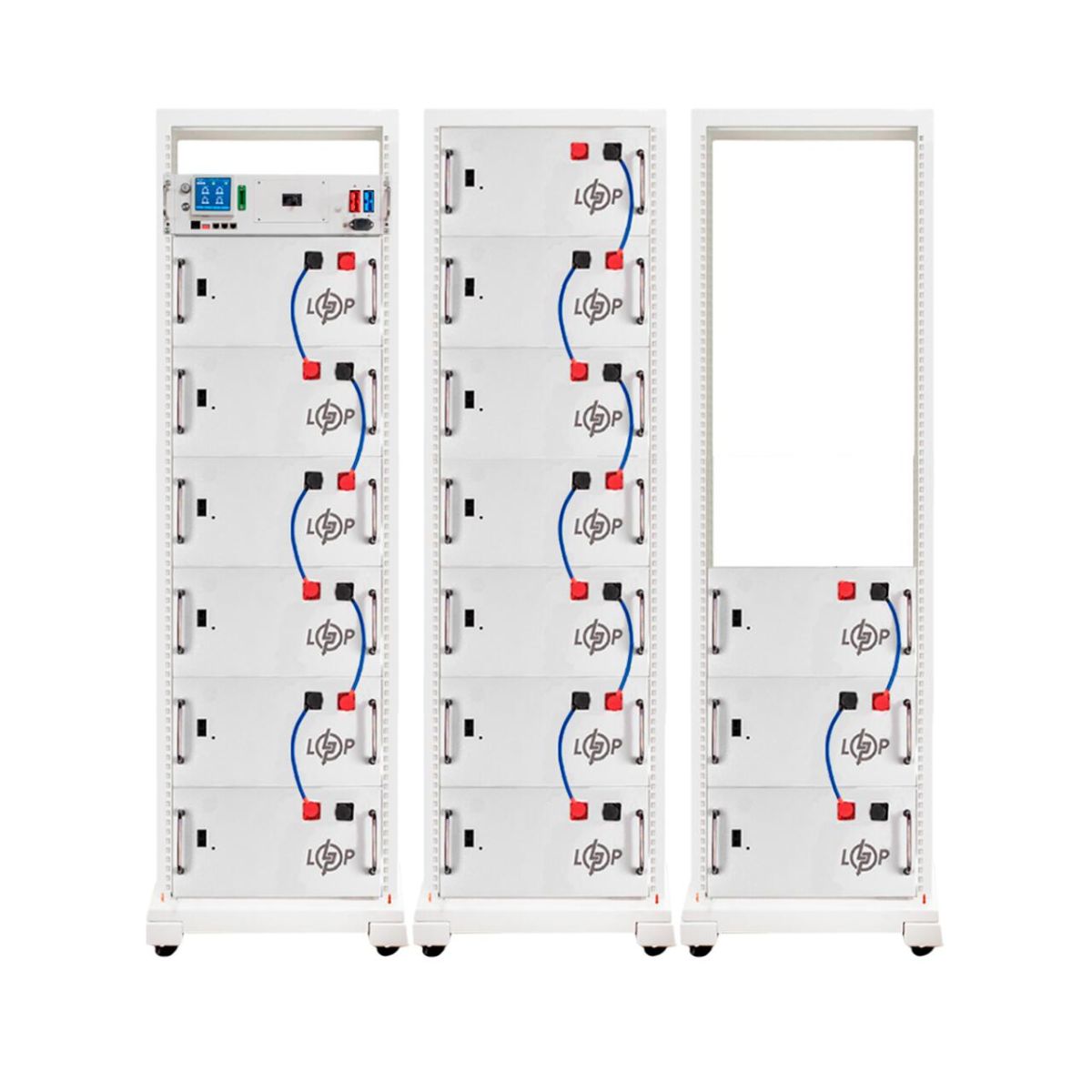 Акумулятор LP LiFePO4 Battery HVM 819,2V 150Ah (122880 Wh) BMS 160А P AB Lrack white