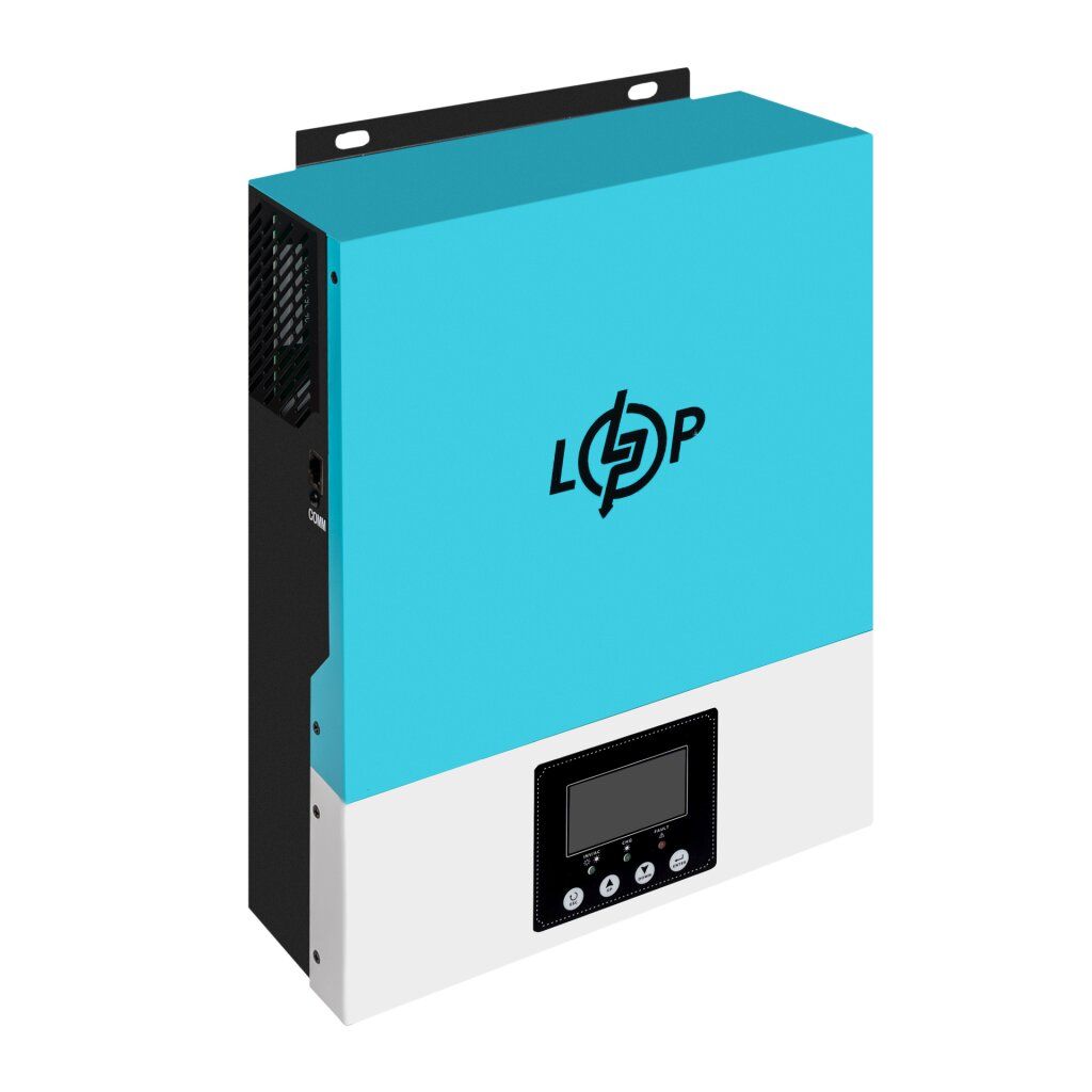 Гібридний сонячний інвертор (ДБЖ) LPW-HY3022MN-L 3000VA (3000Вт) 24V 80A MPPT 30-400V OFF GRID