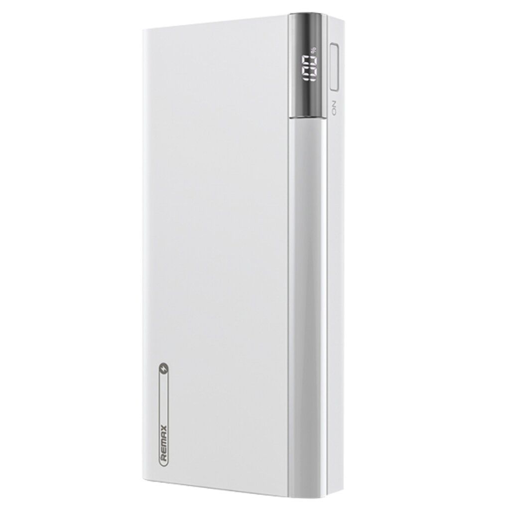 Зовнішній акумулятор Remax Riji Білий QC 22.5W + PD 18W 20000mAh (RPP-108)