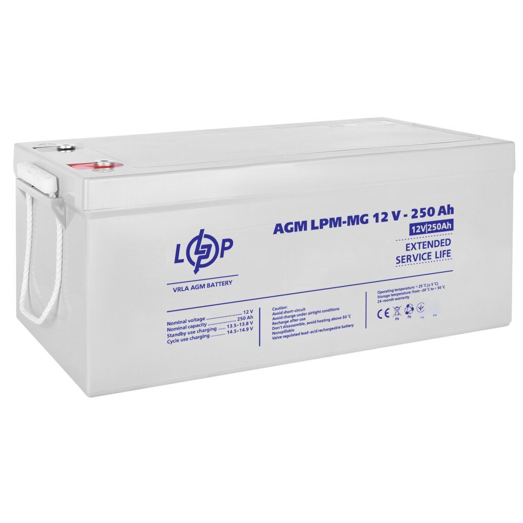 Акумулятор мультигелевий LPM-MG 12V - 250 Ah