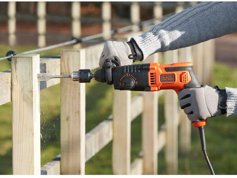 Перфоратор мережевий SDS-Plus BLACK+DECKER BEHS01K