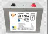 Акумулятор LP LiFePO4 25,6V - 100 Ah (2560Wh) (BMS 100A/50А) Метал Smart BT