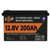 Акумулятор LP LiFePO4 12V (12,8V) - 200 Ah (2560Wh) (Smart BMS 150А) з BT пластик