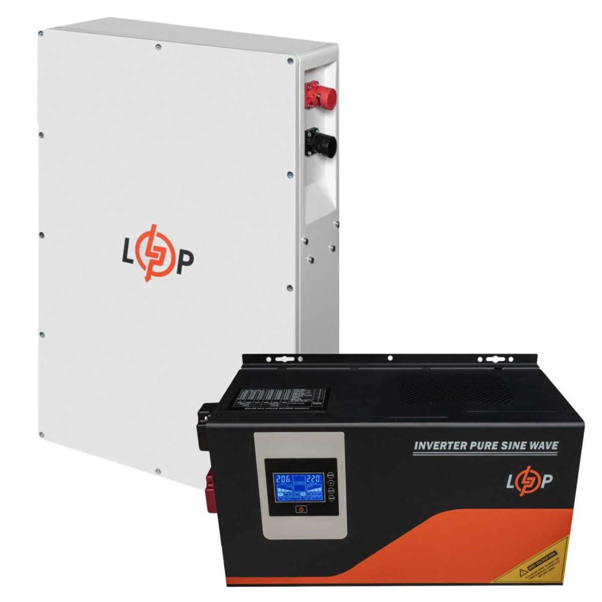 Комплект резервного живлення LogicPower ДБЖ 2000W + літієва (LiFePO4) батарея 5120Wh