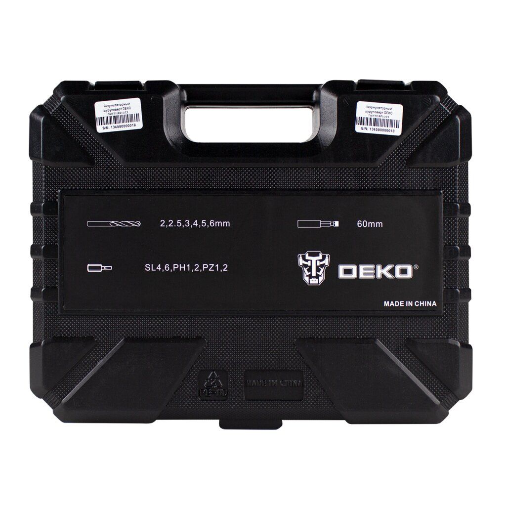 Акумуляторний шуруповерт DEKO 13459