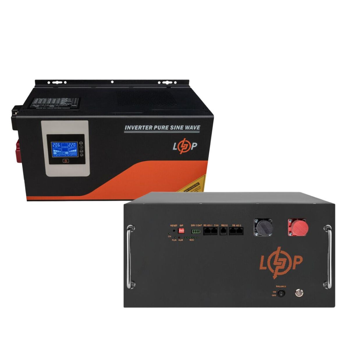 КРЖ LogicPower W3000 + літієва (LiFePO4) батарея 7168 Ватт (22892+38851 280 Ah)