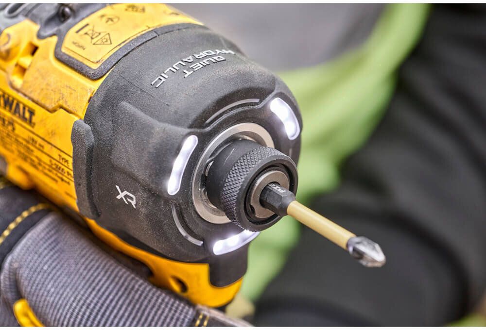 Шурупокрут ударний гідравлічний акумуляторний безщітковий DeWALT DCF870N