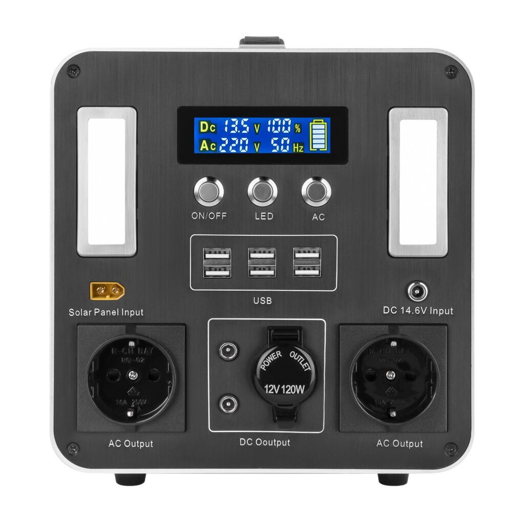 Багатофункціональна портативна зарядна станція LP CHARGER MPPT 1000 Max (1000W, 960Wh)