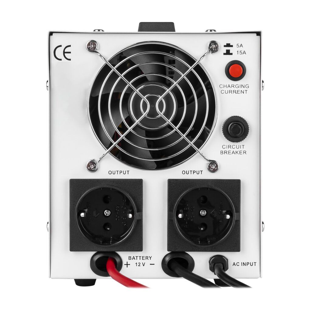 ДБЖ з правильною синусоїдою 12V LPY-PSW-800VA+(560Вт)5A/15A