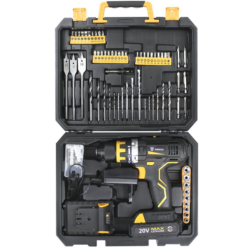 Акумуляторний шуруповерт DEKO 13521