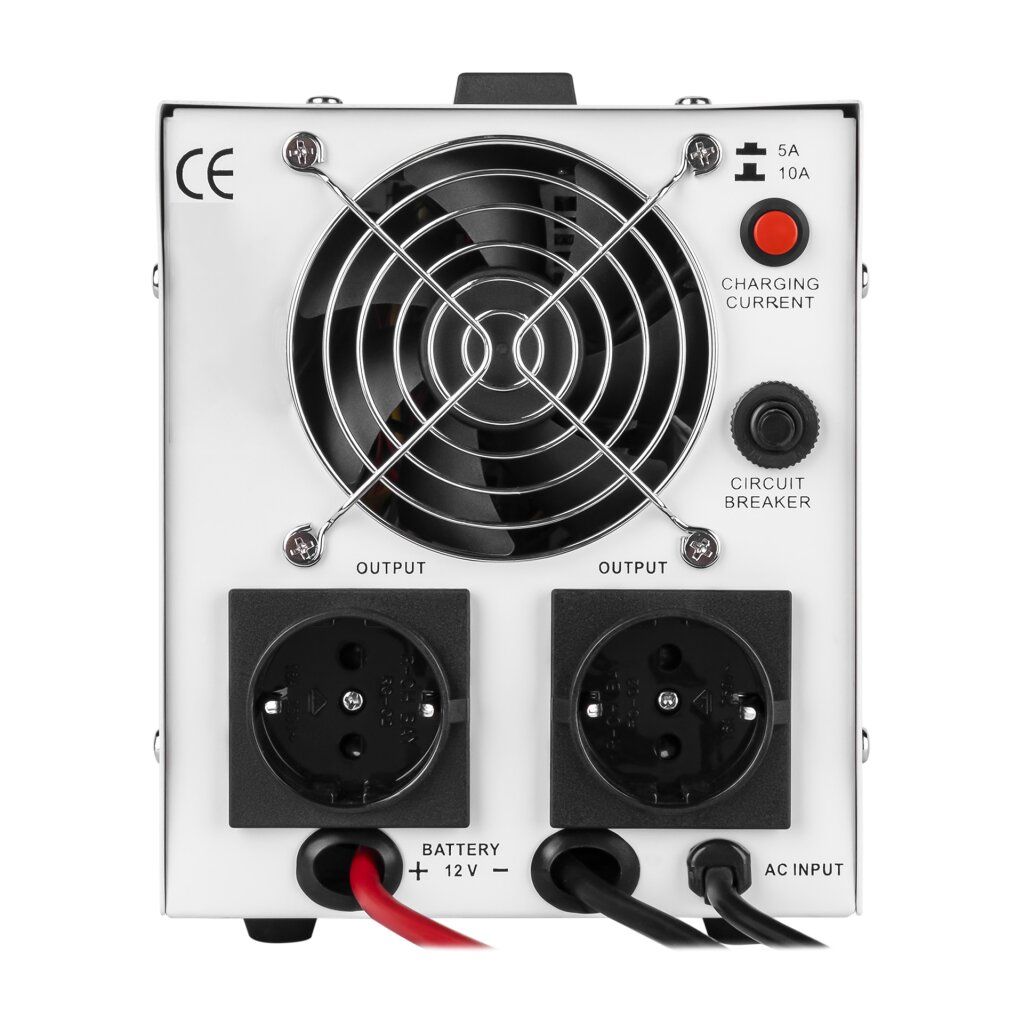 ДБЖ з правильною синусоїдою 12V LPY-PSW-500VA+ (350Вт) 5A/10A