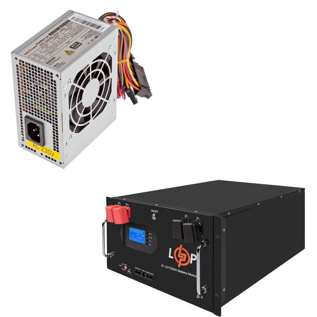 Комплект резервного живлення LogicPower 8000W + літієва (LiFePO4) батарея 11776Wh