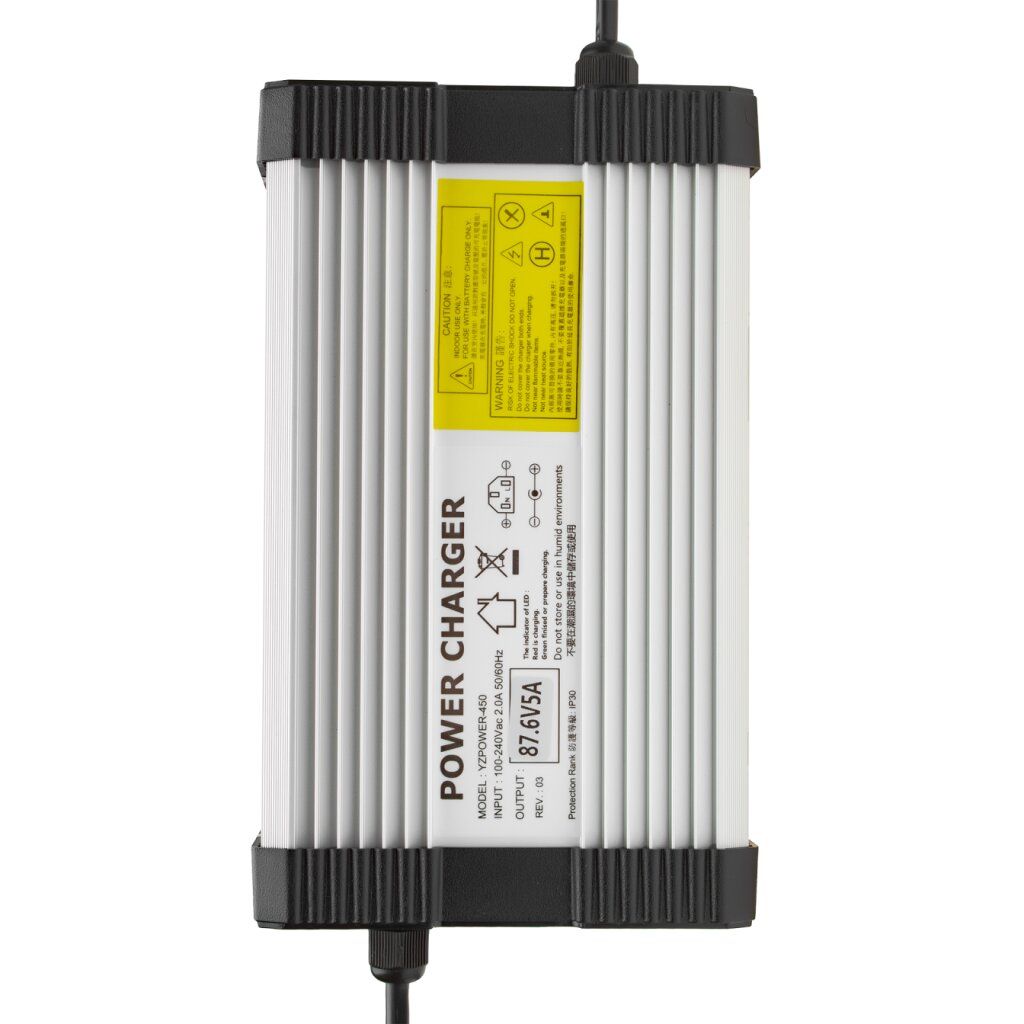 Зарядний пристрій для акумуляторів LiFePO4 72V (87.6V)-5A-360W