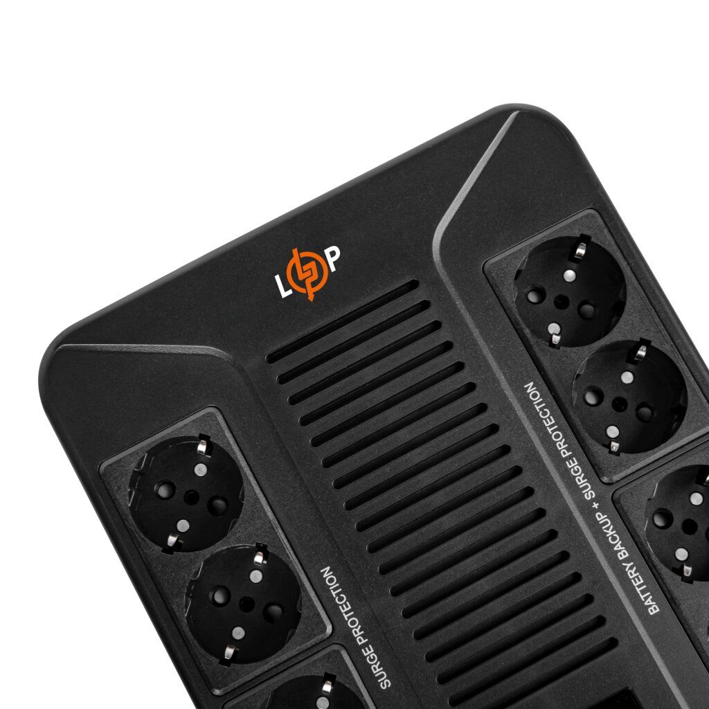 Лінійно-інтерактивне ДБЖ LP-600VA-8PS (360Вт)