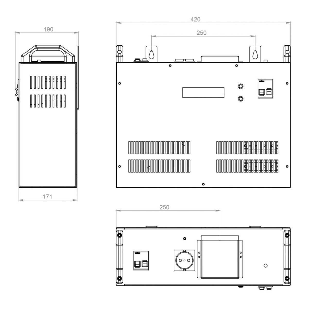 Стабілізатор напруги Volter-33 с (3*11)