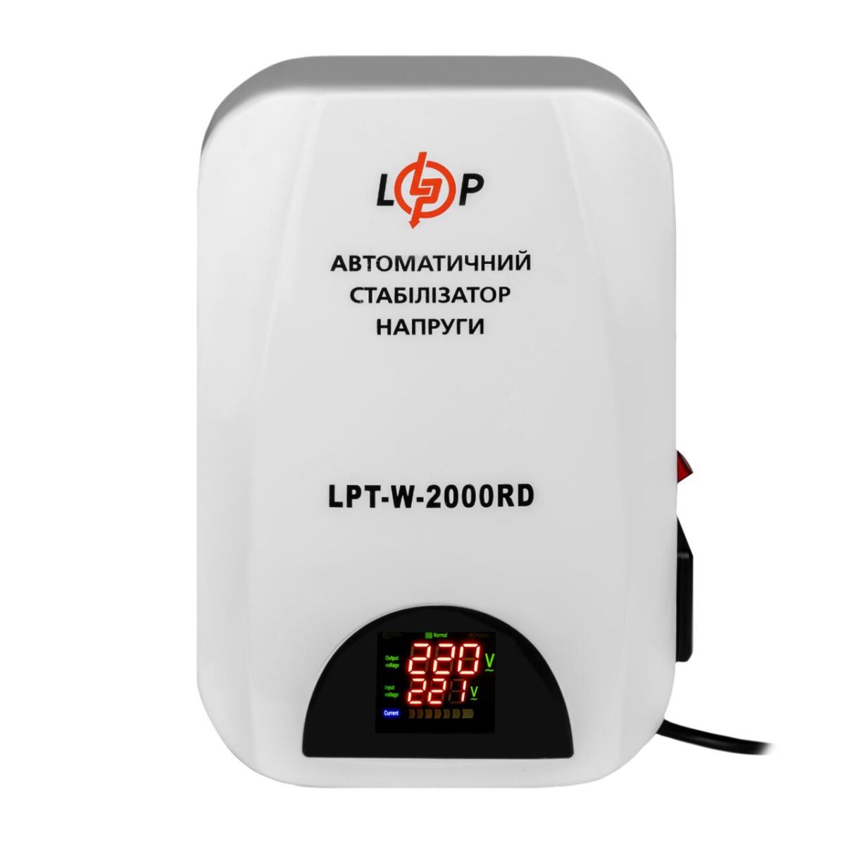 Стабілізатор напруги LPT-W-2000RD (1400Вт)