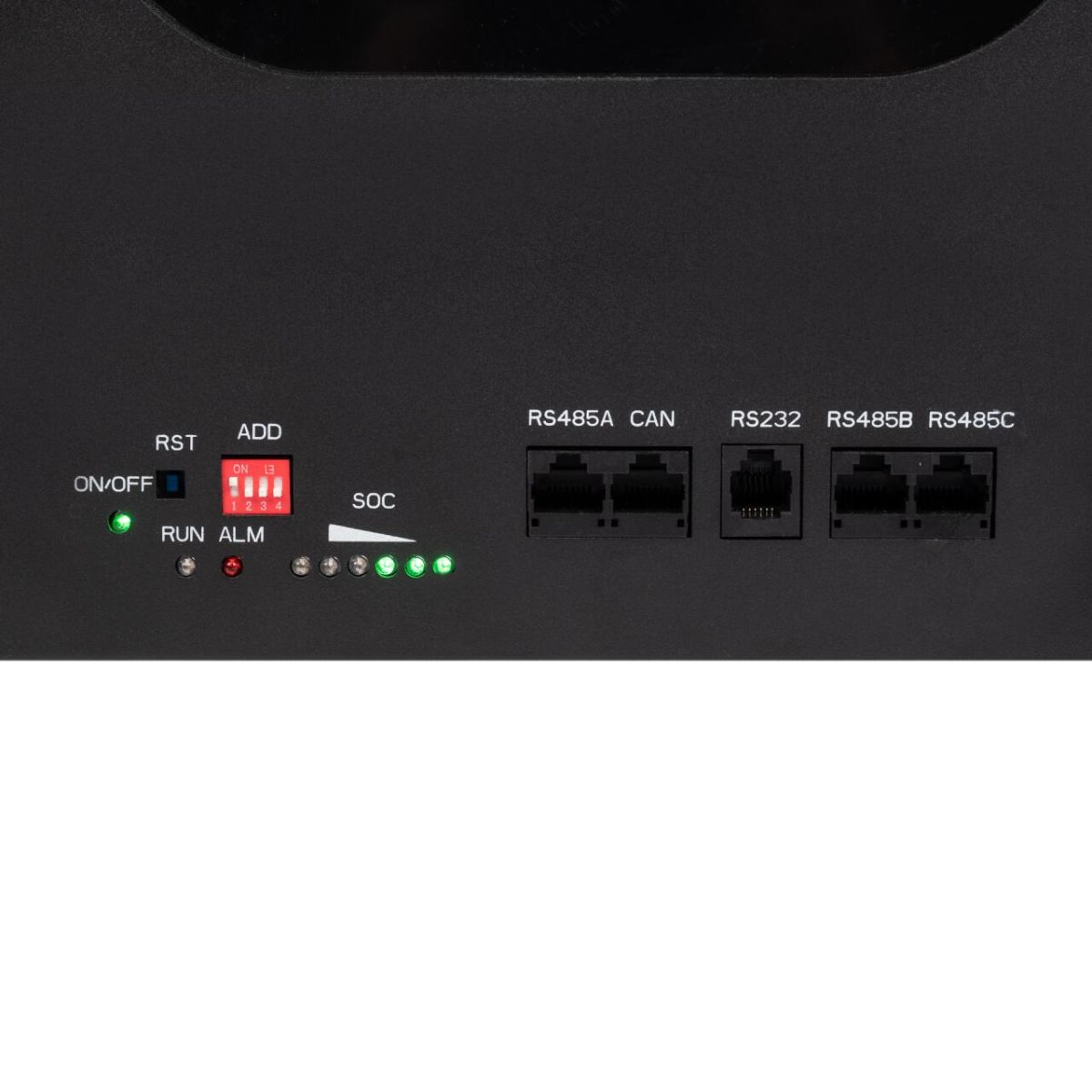 Акумулятор LP LiFePO4 51,2V - 230 Ah (11776Wh) (Smart BMS 200A) с LCD RM AB RS485/CAN