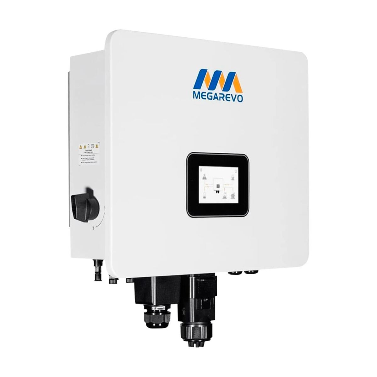 Гібридний однофазний інвертор Megarevo for LP R6KL1DA-G2S (6kW, 48V, LCD дисплей, GEN порт)