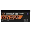 Акумулятор LP LiFePO4 24V (25,6V) - 200 Ah (5120Wh) (Smart BMS 100А) з BT пластик