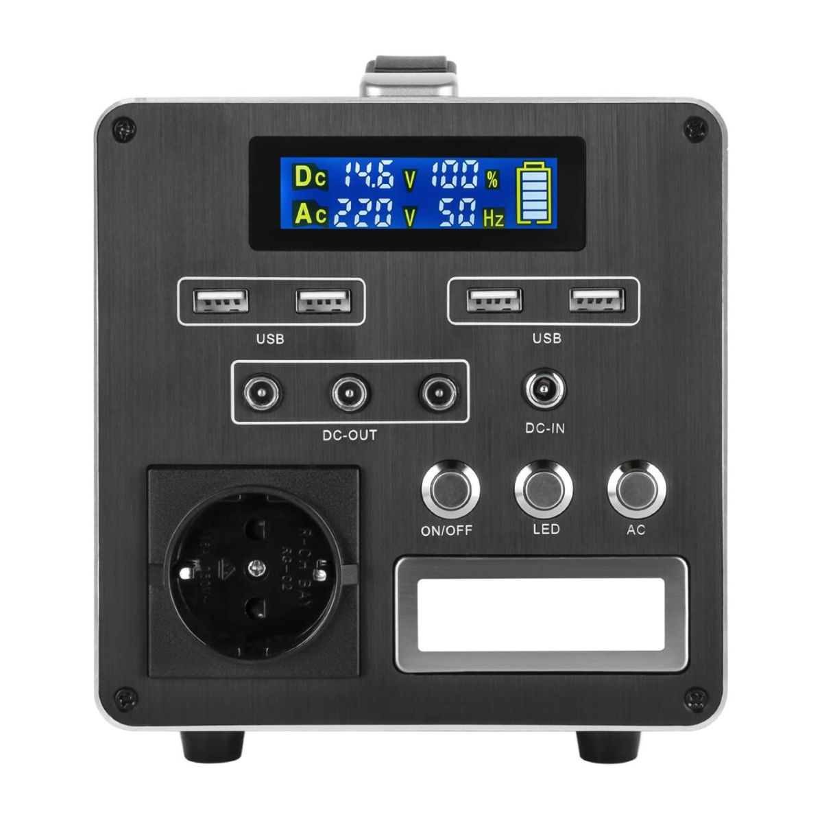 Багатофункціональна портативна зарядна станція LP CHARGER MPPT 500 (500W, 512Wh)