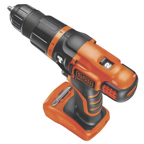 Дриль акумуляторний ударний BLACK+DECKER BDCH188