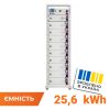 Акумулятор LP LiFePO4 Battery HVM 512V 50Ah (25600 Wh) BMS 125А AB Lrack white