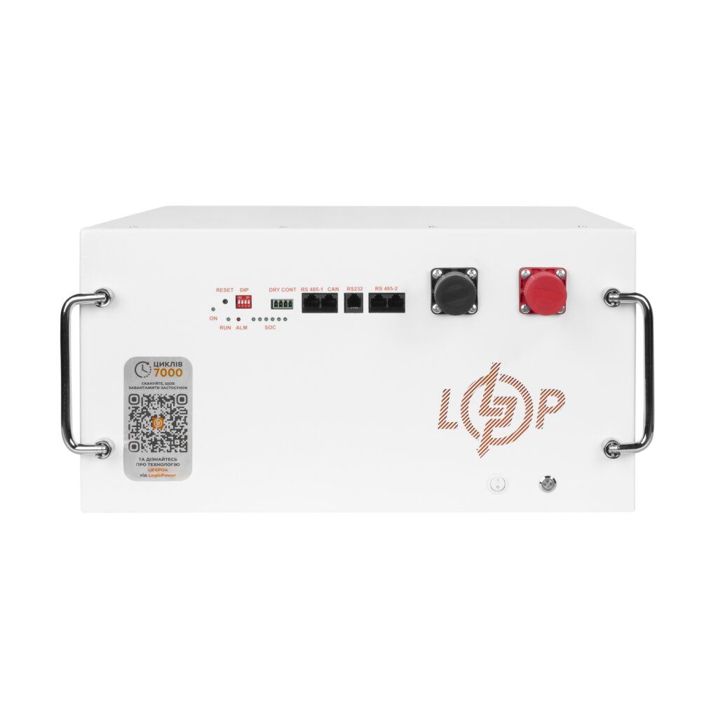 Акумулятор LP LiFePO4 51,2V - 230 Ah (11776Wh) (BMS JK 200A/100A) RM RS485/CAN WH