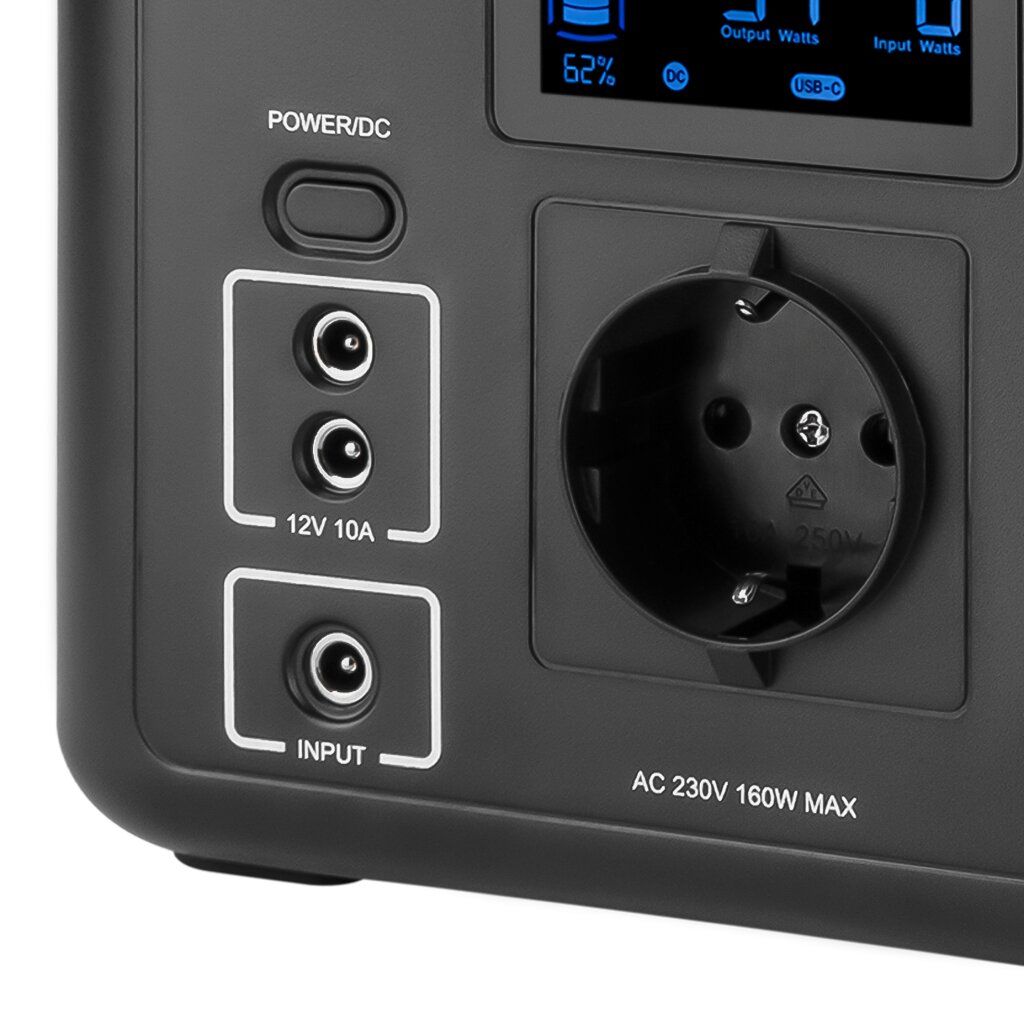 Багатофункціональна портативна зарядна станція LP CHARGER 160 (160W, 204Wh)