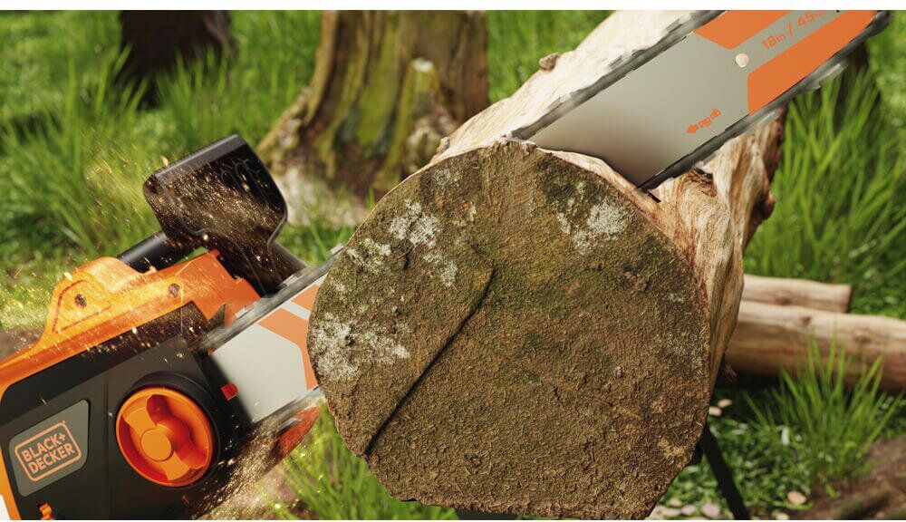 Пила ланцюгова акумуляторна BLACK+DECKER BECS2245