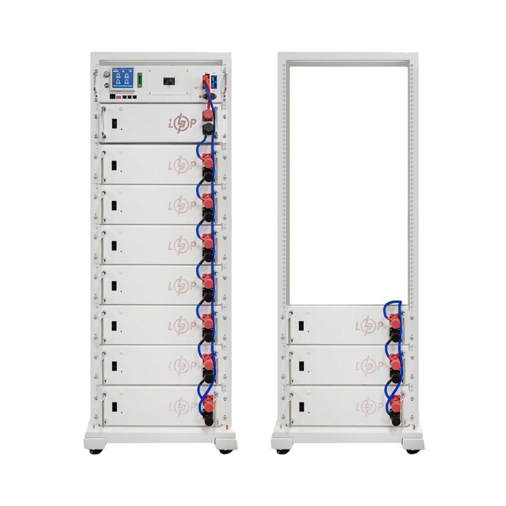 Високовольтний акумулятор LP LiFePO4 Battery HVM 563,2V 50Ah (28160Wh) BMS 125А AB Lrack white