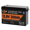 Акумулятор LP LiFePO4 12V (12,8V) - 200 Ah (2560Wh) (Smart BMS 150А) з BT пластик