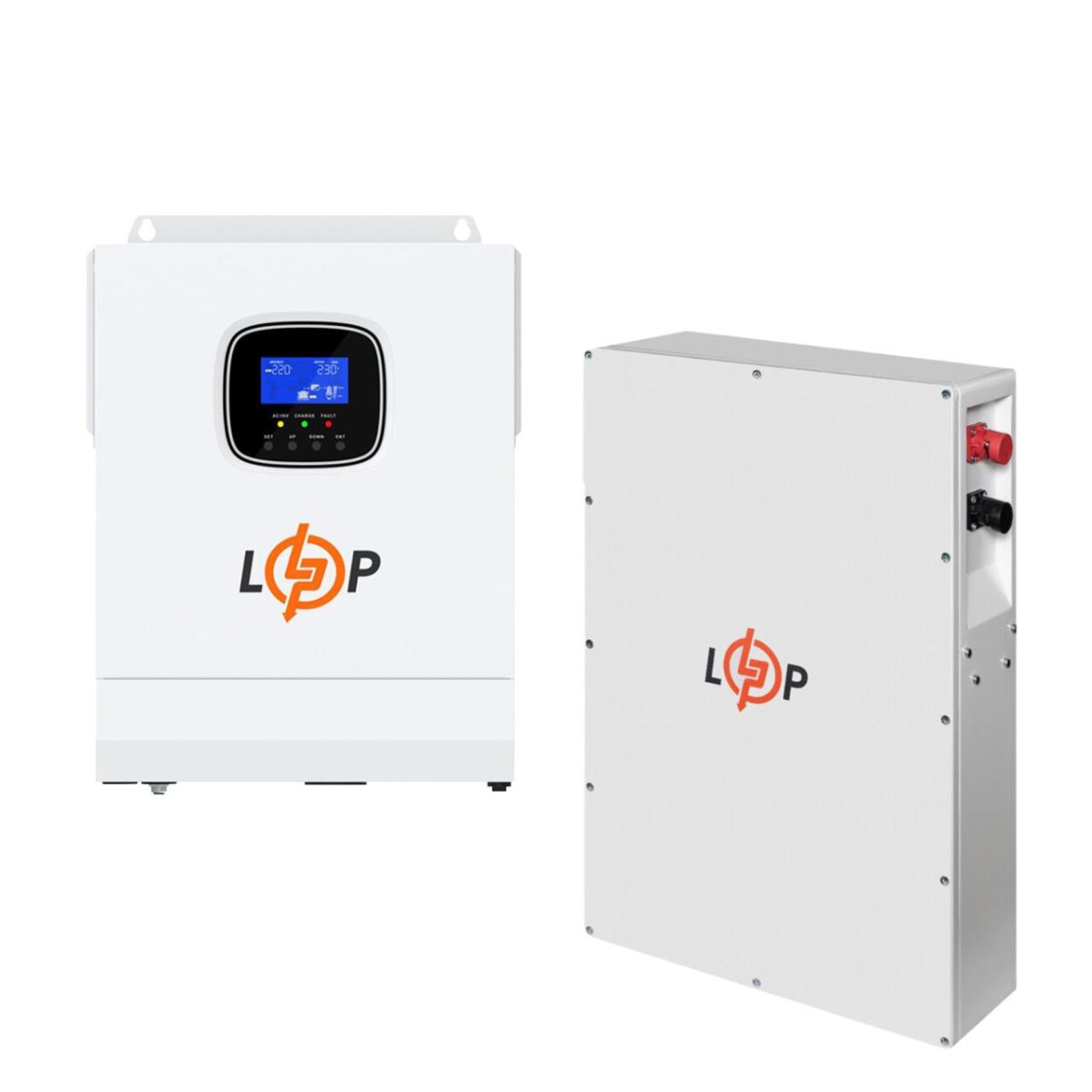 Комплект резервного живлення LogicPower ДБЖ 3500W + літієва (LiFePO4) батарея 5120 Wh