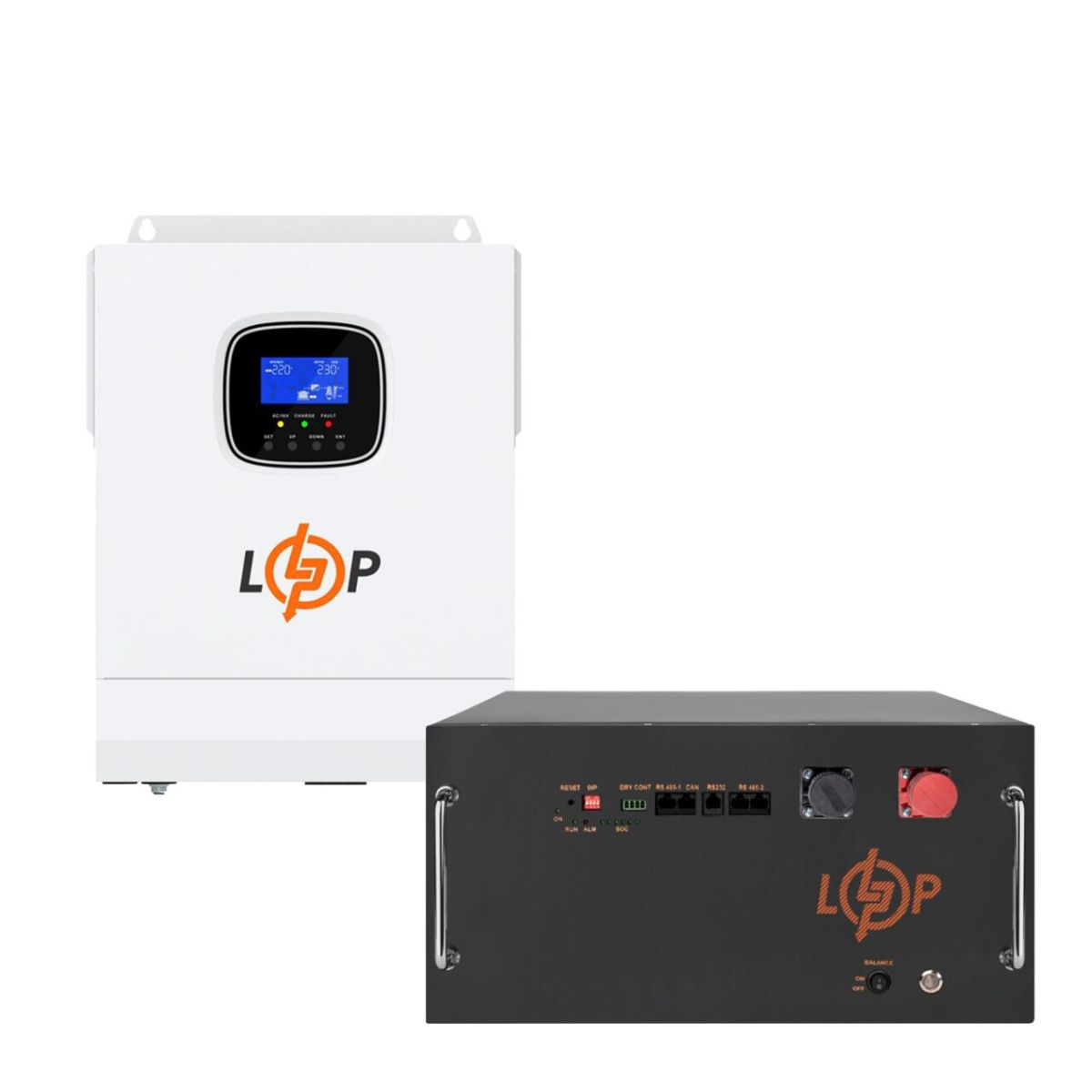 Комплект резервного живлення LogicPower ДБЖ 3500W + літієва (LiFePO4) батарея 7168 Wh