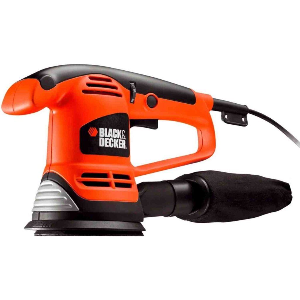 Шліфмашина ексцентрикова мережева BLACK+DECKER KA191EK